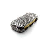 French Niello Sterling Silver Match Safe with Gilt Striker, Circa 1880 Objects of Virtue Kirsten's Corner