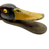 Antique Cold Painted Bronze Duck Note Holder or Paper Clip Objects of Virtue Kirsten's Corner