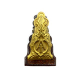 Victorian Era Gilt Paper Clip with Initials Objects of Virtue Kirsten's Corner