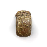 Japanese Match Safe with Farmers in Rainstorm Objects of Virtue Kirsten's Corner