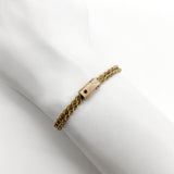 14K Gold Watch Chain Bracelet with Slide Bracelet Kirsten's Corner