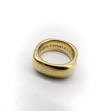 18K Gold Tiffany & Co. Thick Squared Band Ring Kirsten's Corner