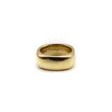 18K Gold Tiffany & Co. Thick Squared Band Ring Kirsten's Corner