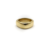 18K Gold Tiffany & Co. Thick Squared Band Ring Kirsten's Corner