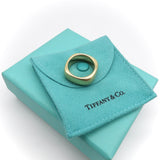 18K Gold Tiffany & Co. Thick Squared Band Ring Kirsten's Corner