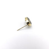 Victorian 12K Gold, Silver and Enamel, Mourning Hair Brooch Brooches, Pins Kirsten's Corner Jewelry