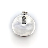 Margot de Taxco Zodiac Sterling Silver Cancer Pendant Medallion Charm Kirsten's Corner