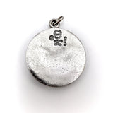 Margot De Taxco Zodiac Sterling Silver Gemeni Pendant Medallion Charm Kirsten's Corner Jewelry