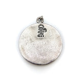 Margot de Taxco Zodiac Sterling Silver Capricorn Pendant Medallion Pendant, Charm Kirsten's Corner Jewelry