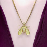18K Gold & Diamond Chaumet Bee Brooch or Pendant Brooch Kirsten's Corner Jewelry
