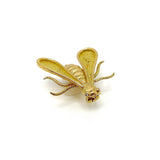 18K Gold & Diamond Chaumet Bee Brooch or Pendant Brooch Kirsten's Corner Jewelry