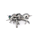 Vintage Sterling Silver Unicorn Hair Barrette Objects of Virtue Kirsten's Corner Jewelry