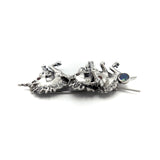 Vintage Sterling Silver Unicorn Hair Barrette Objects of Virtue Kirsten's Corner Jewelry