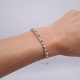 Edwardian 14K Gold Platinum Topped Bracelet with Old European Cut Diamonds Bracelet Kirsten's Corner