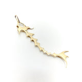 Ronald Hayes Pearson 14K Gold Modernist Fish Pendant Pendant Kirsten's Corner