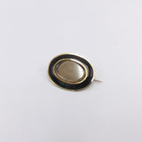 Oval Onyx Victorian Hair Brooch Brooches, Pins Kirsten's Corner Jewelry