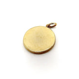 14K Gold & Ruby Victorian Era Signature Rabbit Pendant-Charm Pendant, Charm Kirsten's Corner Jewelry