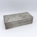 Art Nouveau 800 Silver Jewelry Box Jewelry Box Kirsten's Corner Jewelry
