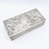 Art Nouveau 800 Silver Jewelry Box Jewelry Box Kirsten's Corner Jewelry