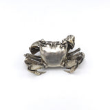 Sterling Silver Articulated Crab Sculpture by Oleg Konstantinov okimono Kirsten's Corner Jewelry