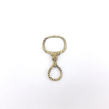 Late Georgian 14K Gold Quizzing Magnifying Glass Objects of Virtue Kirsten's Corner