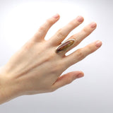 Victorian 18K Gold and Agate Ring, 5.70 CTW ring Kirsten's Corner Jewelry