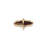 Victorian 18K Gold and Agate Ring, 5.70 CTW ring Kirsten's Corner Jewelry