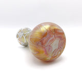 Rindskopf Glass Vase with Sterling Silver Overlay, circa 1900 Decor Kirsten's Corner