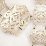 English Sterling Silver Arts and Crafts Belt, Circa 1911 Belt Kirsten's Corner Jewelry