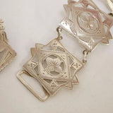 English Sterling Silver Arts and Crafts Belt, Circa 1911 Belt Kirsten's Corner Jewelry