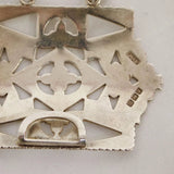 English Sterling Silver Arts and Crafts Belt, Circa 1911 Belt Kirsten's Corner Jewelry