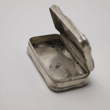 French 950 Silver Engine Turned or Pill Box Box Kirsten's Corner Jewelry