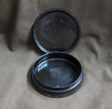 French Papier Mache Snuff Box "Le Billet Doux," circa 1810 Box Kirsten's Corner Jewelry