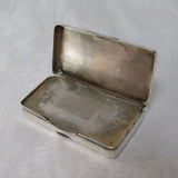 Rare French Silver (800) Match Safe with Castle Top, circa 1870s Case Kirsten's Corner Jewelry