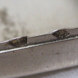 Rare French Silver (800) Match Safe with Castle Top, circa 1870s Case Kirsten's Corner Jewelry