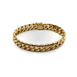 Vintage 14K Gold Chunky Curb Link Bracelet Bracelet Kirsten's Corner