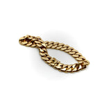 Vintage 14K Gold Chunky Curb Link Bracelet Bracelet Kirsten's Corner