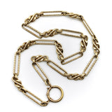 Signature Victorian Inspired 14K Gold Fancy Link Chain Chain Kirsten's Corner