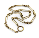 Signature Victorian Inspired 14K Gold Fancy Link Chain Chain Kirsten's Corner