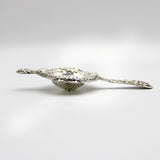 Kirk Sterling Silver Tea Strainer with Repoussé Objects of Vertu Kirsten's Corner