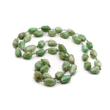 Brazilian Sterling Silver Wire-Wrapped Aventurine Necklace Necklace Kirsten's Corner