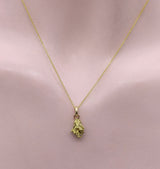 22K Gold Nugget Charm with 14K Gold Bail Pendant, Charm Kirsten's Corner