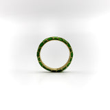Vintage 18K Gold Tiffany & Co. Green Enamel Ring Ring Kirsten's Corner