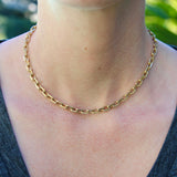 14K Gold Vintage Tiffany & Co. Angular Link Chain Chain Kirsten's Corner