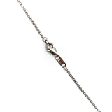 18K Gold and Platinum Edwardian Wolfhound Necklace Necklace Kirsten's Corner