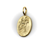 14K Gold Signature Classical Revival Venus and Mars Medallion Pendant, Charm Kirsten's Corner