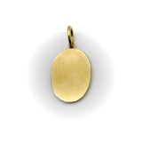 14K Gold Signature Classical Revival Venus and Mars Medallion Pendant, Charm Kirsten's Corner