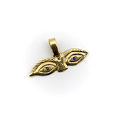 14K Gold Signature Eye Milagro Charm-Pendant Charm Kirsten's Corner Jewelry