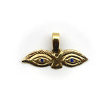 14K Gold Signature Eye Milagro Charm-Pendant Charm Kirsten's Corner Jewelry
