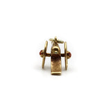 18K Gold Victorian Articulated Cannon Charm Pendant, Charm Kirsten's Corner